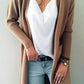 Perfect transitional casual loose knit cardigan