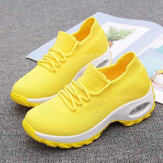 Sneaker slippers pink Mesh Shoes Thick Cushion white sneakers for women slip on leather