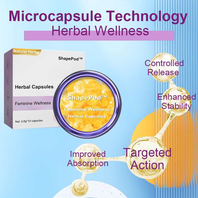 ShapePod™ Itch Relief Body Toning Feminine Wellness Herbal Capsules
